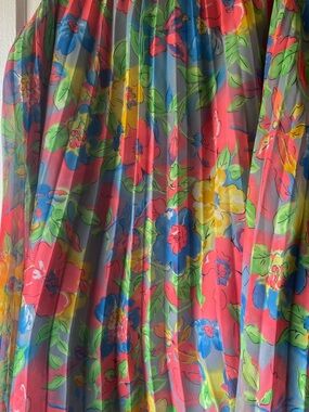 ASOS Curve Multicolor Floral Print Skirt